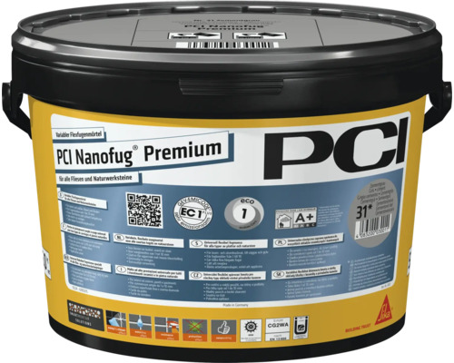 PCI Nanofug Premium variabele flexvoegmortel voor tegels en natuursteen